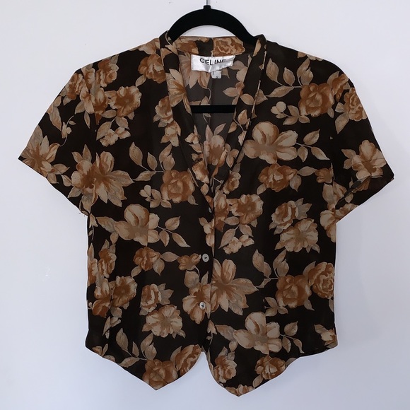 Celine Tops - Floral Celine Top